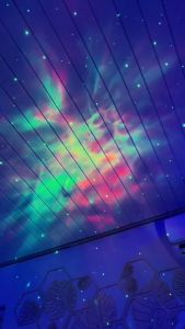 Lampu Proyektor Tidur Cahaya Bintang Galaxy Astronaut Light