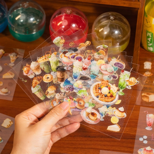 Yuxian | Hand-Painted Watercolor Food & Drink Stickers