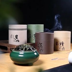 48pcs Dupa Hio Lingkar Dupa China 4 Jam Dupa Cendana Hio Sembahyang Lingkar