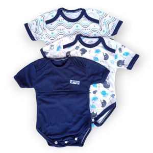 Jumper Bayi Baru Lahir 0-6 Bulan Isi 3 Pcs ARISTA BABY WEAR