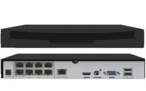 Loosafe H.265x 8CH POE NVR บันทึกวิดีโอเครือข่าย 720p คุณภาพสูงสุด สำหรับกล้อง IP เฝ้าระวังระบบรักษาความปลอดภัย ที่ดีที่สุด!