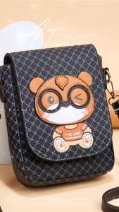 CIVADA GROSIR - TAS SELEMPANG IMPORT GAMBAR KUCING THE ONE 3D