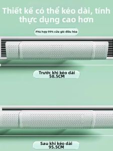 Loolecondera | Wind Deflector for Air Conditioner Outlets Preventing Direct Blows