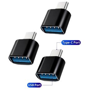 USB OTG Data Transfer Adapter Type C Female to USB Male Converter Fast Charging Adapter For Laptop Macbook Samsung