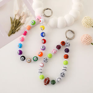 Billiards Beaded Phone Chain
