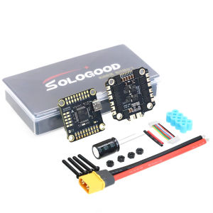 SoloGood 2-8S F722 60A Stack ICM42688P F722 Flight Controller BLHELI-S 60A 4in1 ESC 30.5X30.5mm for RC FPV Freestyle Drones Part