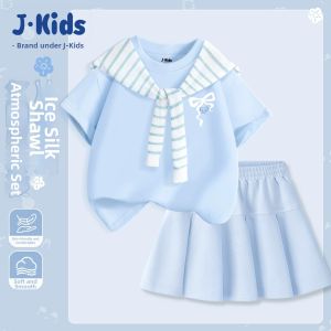 JKIDS | Summer Clothing Set for Girls Sporty Preppy Style