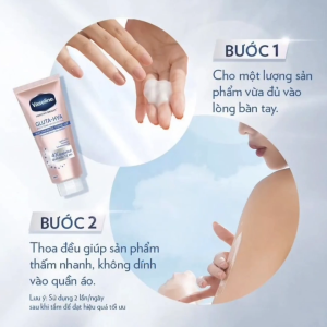 Sữa Dưỡng Thể Trắng Da Vaseline Healthy Bright Dưỡng Da Nâng Tông Tức 50X Spf50+ Pa++++ 300ML dưỡng da/ nâng tông