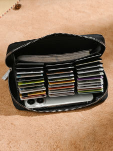 SIFULUN | Anti-theft Magnetic Card Protector Large Capacity Wallet