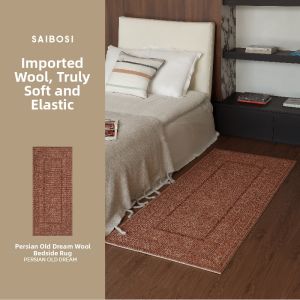 SAIBOSI | Vintage Elegant New Zealand Wool Side Blanket
