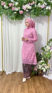 Tunik Brukat Pesta Kondangan Baju Kondangan Lebaran