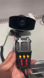 100W ส่งไวจากกรุงเทพไซเรนเตือนภัยรถยนต์อิเล็กทรอนิกส์ แตร ไมโครโฟน กรุงเทพมหานครส่งสัญญาณด่วนไซเรนรถยนต์อิเล็กทรอนิกส์ไซเรนฮอร์นไมโครโฟน