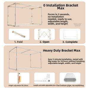 ZUOWEIAI | Integrated Full-coverage Mosquito Net and Curtains for Bunk Beds