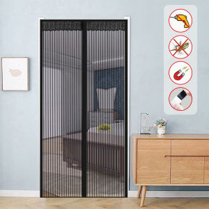 1PC Anti-Mosquito Net Summer Automatic Closing Magnetic Mosquito Net Invisible Door Mesh Anti Bug Fly Partition Curtain for Home