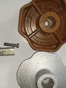 Pegangan dan As / Tiang Pegangan Puteran Tutup Panci Presto Oxone Kirin Bolde