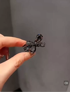 Klip Rambut Rama-rama Mini Size Ribbon Hair Clips Penye Hair Accessories Front hair Cute Ribbon metal clips前区刘海可爱蝴蝶结发夹