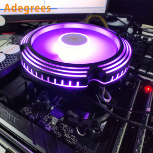 ARGB CPU Cooler 4 Heatpipes 120MM PC Processor AM4 CPU Fan For Intel LGA 1366 1155 1156 1700 2011 X99 X79 AM3 AM5 Ventilador