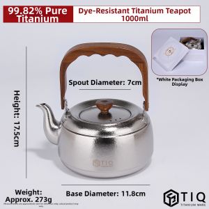 XINLONGTANG | High-end Outdoor Portable Titanium Kettle