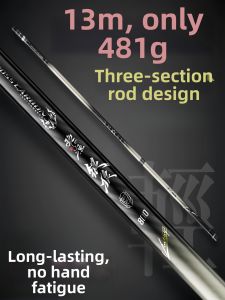 LUOSHIWANG | Cần Câu Cá Truyền Thống Dài 13m