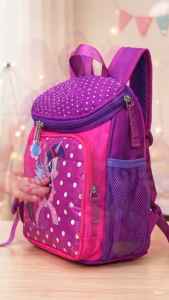 CJY SHOP#200 Fashion mini KIDS toddler school 10inch backpack designed w/ dual side mesh pockets & an upper carry handle