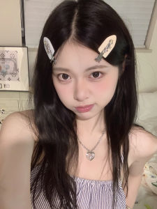 Kẹp Tóc Viền Hoa Phong Cách Hàn Quốc Không Để Lại Dấu Vết Kẹp Tóc Hình Mỏ Vịt Kẹp Tóc Mái Lệch Dễ Thương Phụ Kiện Tóc Cho Nữ