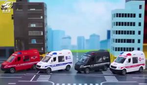 5 Style Simulated Fire Fighting Scene Car Mini Pull Back Toy Vehicle Model Wind Up Police Truck Ambulance for Children Boys Gift