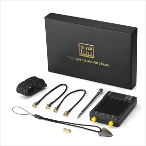 Máy Phân Tích Phổ TinySA V0.3.1 Di Động Tần Số 100kHz Đến 960MHz MF/HF/VHF UHF Tích Hợp Bộ Tạo Tín Hiệu Đầu Vào Có Nâng Cấp