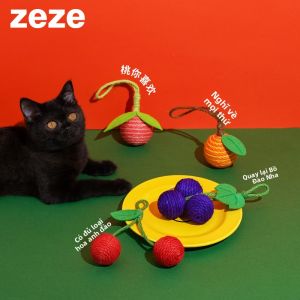 Đồ Chơi Mèo Giải Trí - Quả Cầu Trái Cây Bền zeze