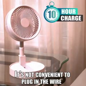 NOXIER 3 In 1 Electric Fan Rechargeable Folding Telescopic USB Charging 3600mah Desktop Foldable Electric Fan