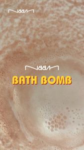 Naam Cherry Blossom Foaming Bath Bomb