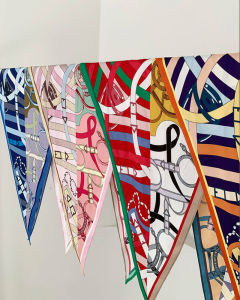 Khăn Choàng Cổ Dài Cho Nữ Xuân Thu Khăn Choàng Quấn Đầu Cao Cấp Nhỏ Bằng Lụa Khăn Choàng Cổ Thời Trang Phụ Kiện Mùa Xuân