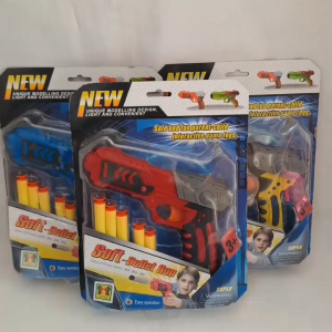 Mainan Anak Pistol peluru busa - Aman - Skill toys - Soft Bullet Gun - Mainan Tembakan sasaran -  SNI