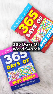 MIND TO MIND 365 Days Of Word Search A Puzzle A Day BRAIN GAME EXERCISE Spelling Exercise 英文版找词游戏 Latihan Mencari Kata Media Music & Books > Books > Learning & Education > Education