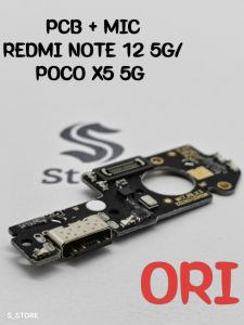 PAPAN CAS XIAOMI REDMI NOTE 12 5G / POCO X5 5G ORI CONNECTOR CHARGER PAPAN KONEKTOR CAS PCB BOARD XIAOMI REDMI NOTE 12 5G / POCO X5 5G ORIGINAL+ IC