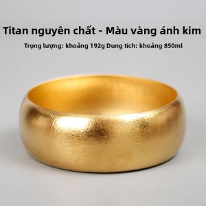 XINLONGTANG | Bát Thải Nước Trà Titanium