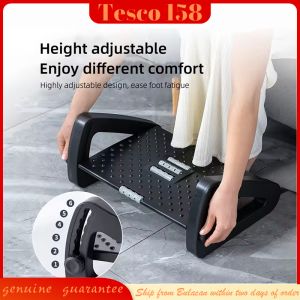 Ergonomic Footrest 2-Level Height Adjustable Angle Office Foot Rest Stool for Under Desk Support DV021