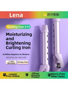 LENA | Lena Negative Ion Hair Curler 32mm Large Curl Long Lasting Styling Womens Hair Curling Iron Professional Salon Quality