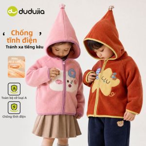 DUDUJIA | Áo Khoác Có Mũ Thời Trang Cho Bé Thu