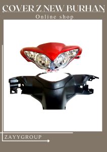 Batok Pala Depan Belakang Plus Lampu Depan Jupiter Z New Burhan Warna Maroon