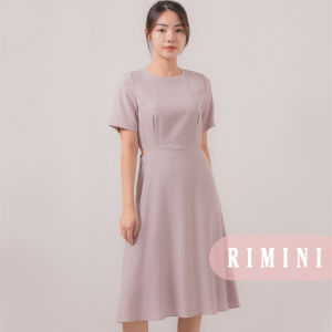 RIMINI- Dress Cewe Remaja Simple Vintage Katun Premium S-XL- Eula Dress 521739