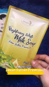 Sabun Sultan Pemutih Pembersih Menghilangkan Bekas Luka Hitam SabunSultan Premium Ehabeauty Original