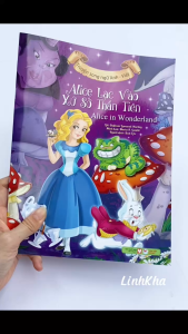 Sách - Alice Lạc Vào Xứ Sở Thần Tiên - Truyện Cổ Tích Thế Giới Song Ngữ Việt Anh Cho Bé Từ 3 Tuổi - Bìa Mềm (Tân Việt)