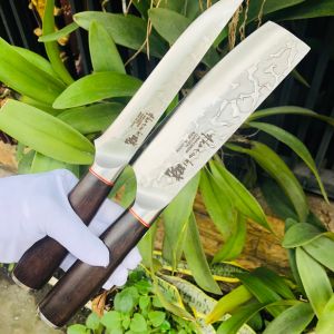 Cặp dao thái gọt Nhật akatenki dài 30cm dày 2.5mm rất sắc bén