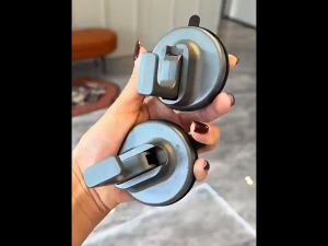 5Pcs Strong Suction Cup HookFits GlassTile and Mirror Smooth Surfaces Removable No Drilling