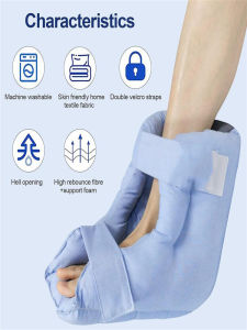 Băng Bó Chân Giường Khí Phồng Chống Trượt Cho Người Cao Tuổi Đệm Bảo Vệ Gót Chân Phụ Kiện Chăm Sóc Vết Thương Cho Người Già