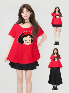 KEIKO | Cute Cartoon Embroidered Blouse