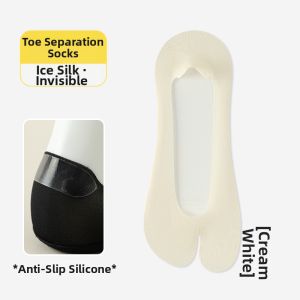 MOFANSHI | Invisible No-Slip Thin Toe Separated Summer Sport Socks