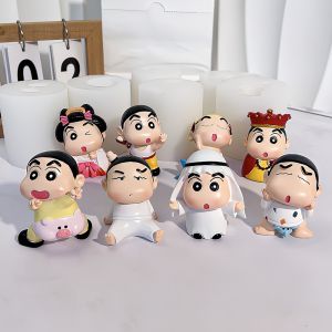 New Design Silicone Desk Decoration Candle Holder Baking Mold Cartoon Style Non-Stick Heat Resistant for Home And Commercial Use