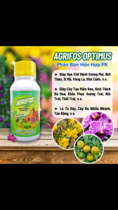 Phân Bón Agrifos Optimus - Grow More - Khắc Phục Nứt Thân Xì Mủ Vàng Lá Khô Cành Tạo Mầm Hoa