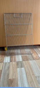 Vỉ nướng thịt inox chống gỉ Hàng Loại 1 Cực Kỳ Dày vỉ nướng thịt ngoài trời phên nướng 40 * 60 cm